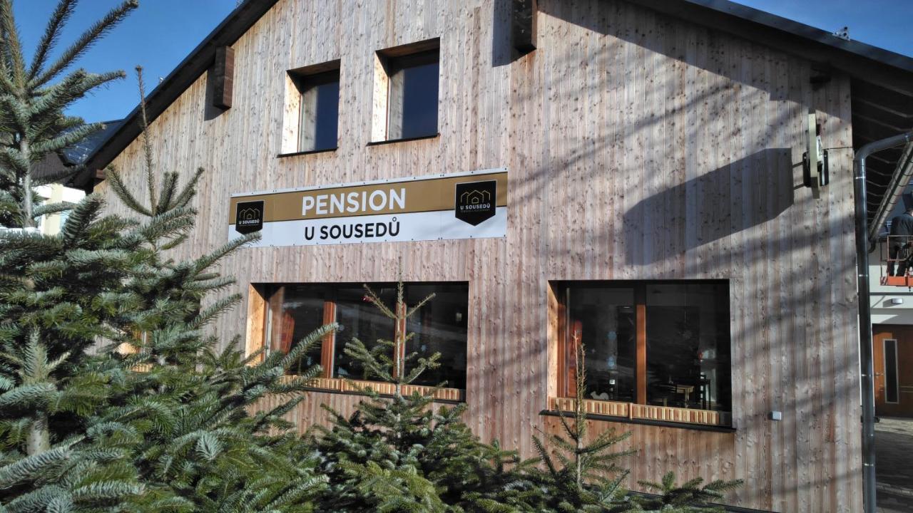 Pension A Restaurace U Sousedu Strázny Exterior foto